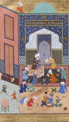  Husain-i-Shihab -  Intricate Illumination and Mesmerizing Mughal Miniature