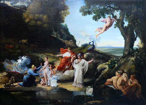 The Judgement of Paris En Skådespelande Allegori Och En Lyxig Dekoration Av Den Klassiska Historien!