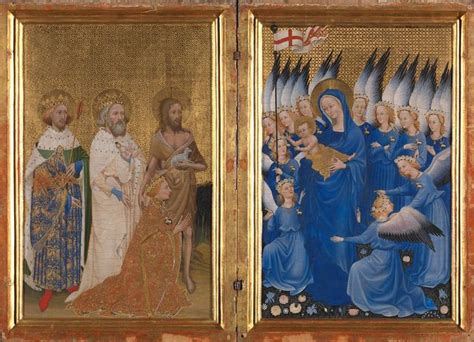  The Wilton Diptych - En mystisk hyllning till tro och kunglig makt